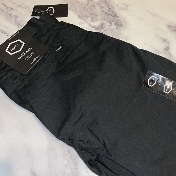 🔥 RVCA Men's The Weekend Stretch Chino Pant NWT - Picture 7 of 8